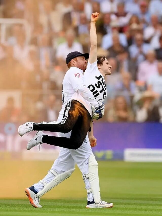 Protestor Disrupts Ashes Test at Lord's: Bairstow's Bold Intervention Steals the Show