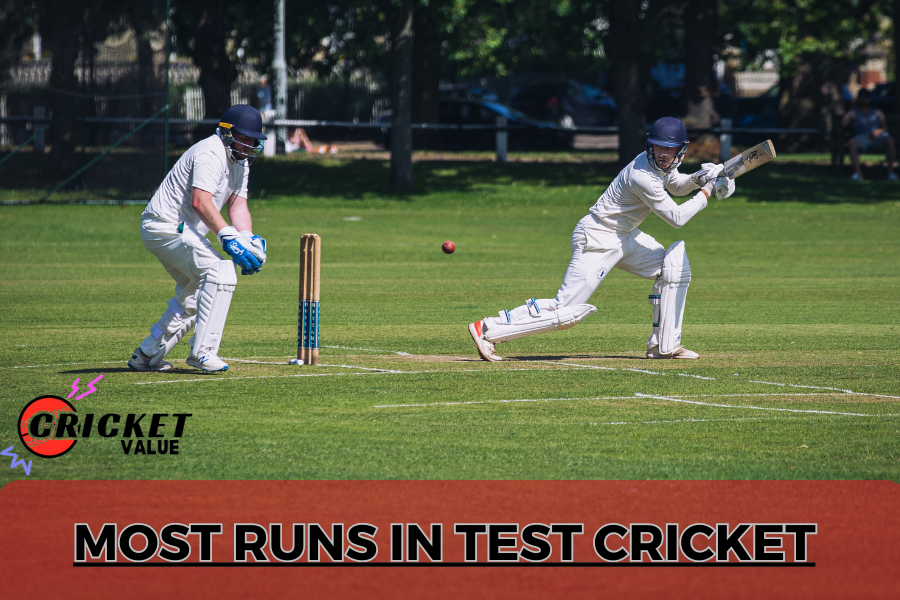 Most Runs In Test Cricket