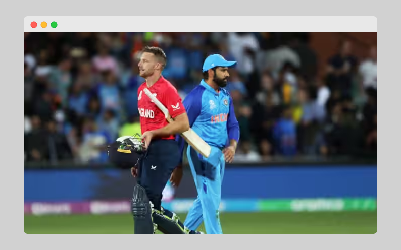 India Vs England Warm-Up Match