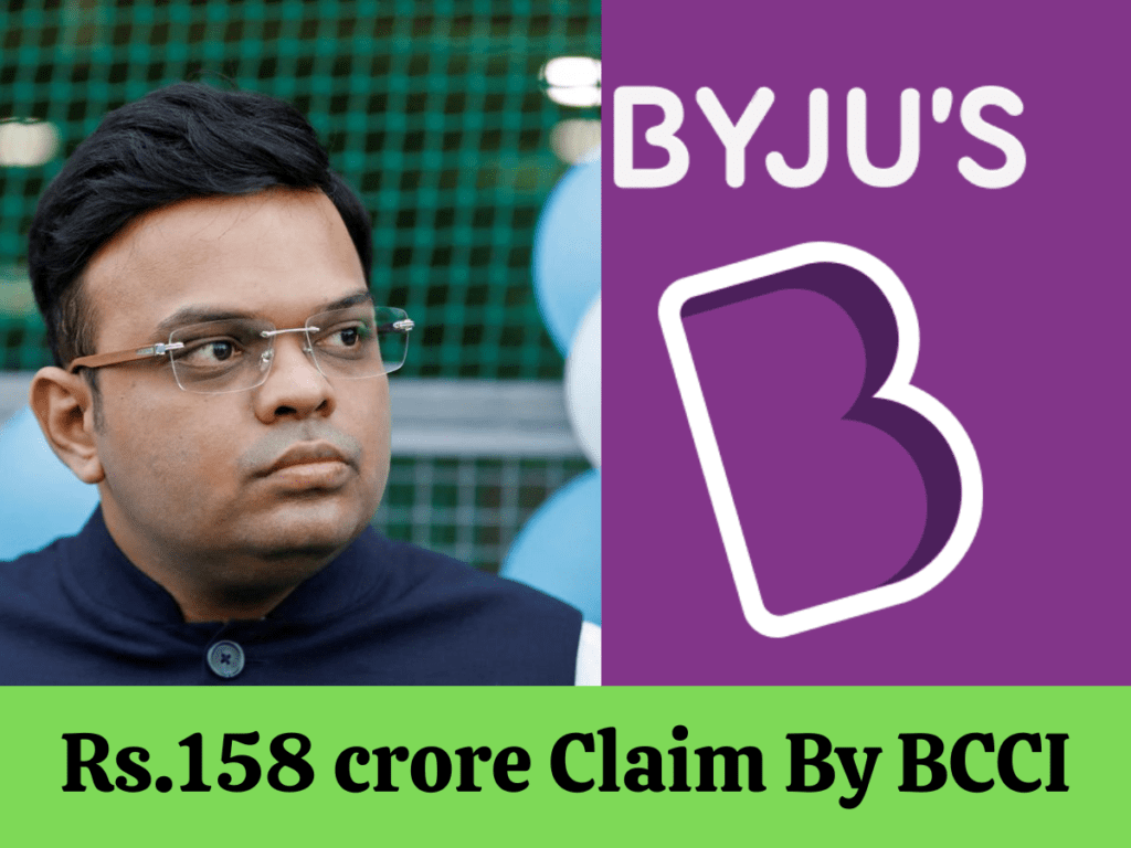 The BCCI says Byju's has not paid Rs 158 crore as agreed.