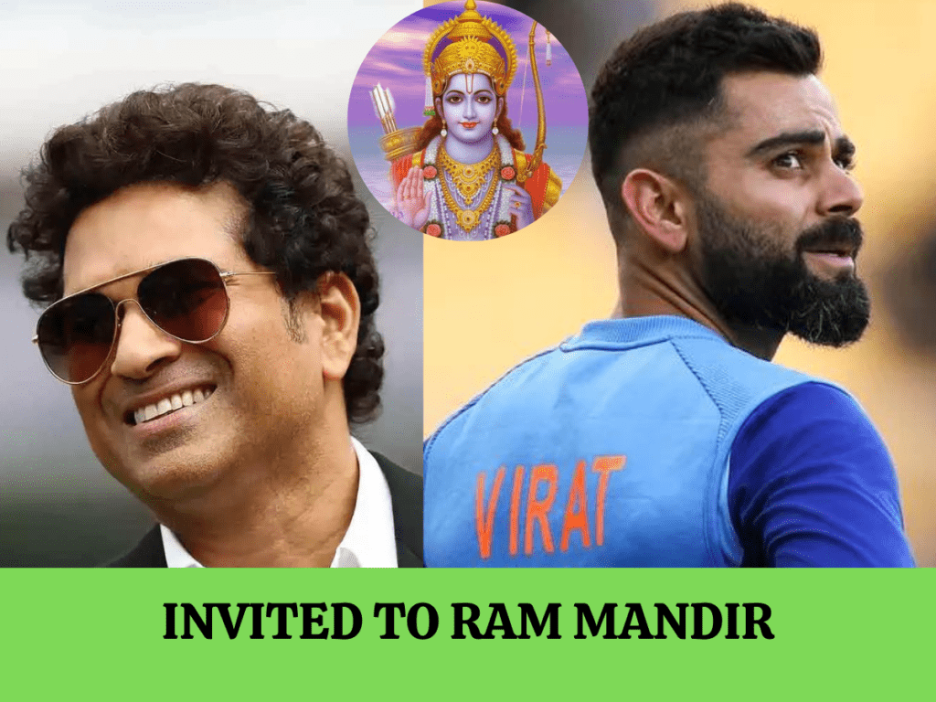 Virat Kohli & Sachin Tendulkar Invited For Pran Pratishtha Ceremony At Ram Temple In Ayodhya